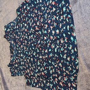 GIROUX sheer Sleeveles top